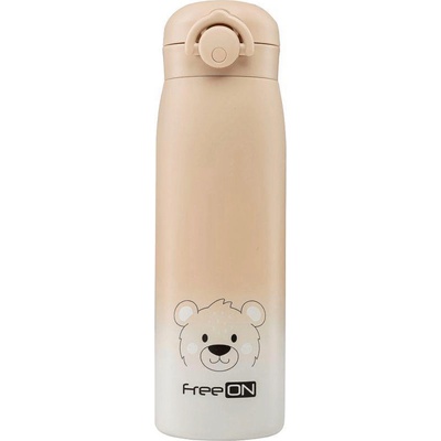 FreeOn Термос от неръждаема стомана Freeоn - 480 ml, бежов (380708)