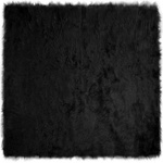 vidaXL Изкуствена овча килим TAFALLA Черно 240 x 240 cm Полиестер (42021578)
