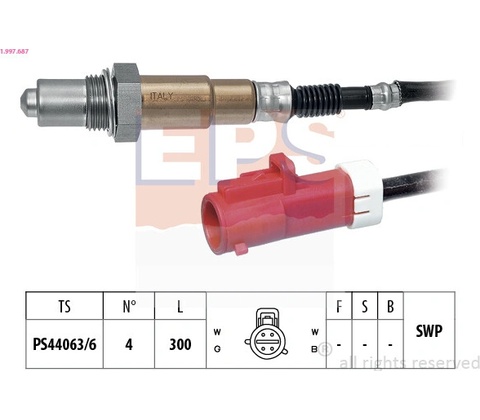 Lambda sonda EPS 1.997.687