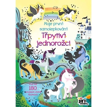 Jiri Models Třpytiví jednorožci Moje první samolepkování