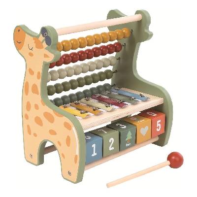 - Дървена многофункционална сметачка Жираф (DV0254)