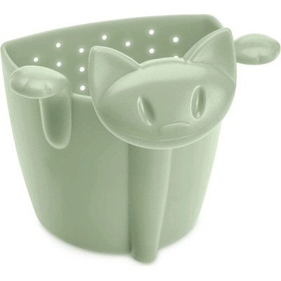 Koziol Sítko na čaj MIAOU barva zelená