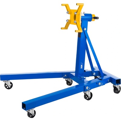 MSW Stojan na motor - 900 kg - 6 koleček - otočný 360° - nastavitelné montážní ramena - základna ve tvaru A MSW-MS-900