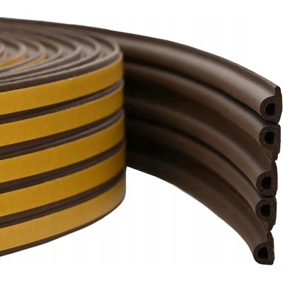 Vida Samolepicí těsnění do oken hnědé 9 x 6 mm 25 m EPDM guma