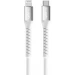 Leki Кабел Leki bycph Pro от USB-C към Lightning, 1m, Бял (9-62)