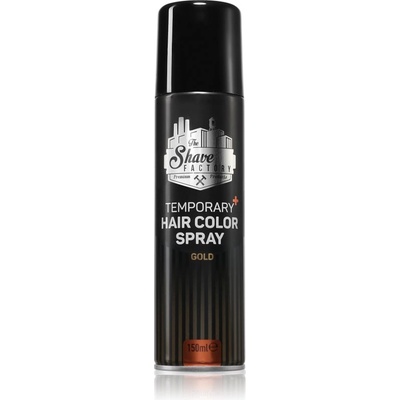 The Shave Factory Temporary Hair Color Spray спрей за коса цвят Gold 150ml