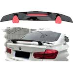 Carmart Спойлер антикрило universal 78cm с трети стоп и разстояние между планките 65cm - черен гланц