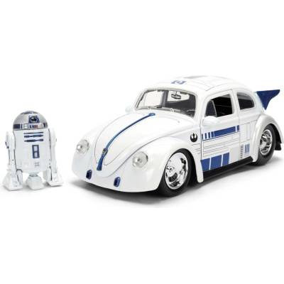 JADA Model auta Star Wars, měřítko R2D2 1959 VW Drag Beetle 1:24
