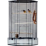 INTER-ZOO Pet Products Клетка за птици Aqua Hexo - 42 x 62, 5 см