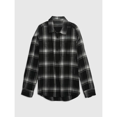 GAP Бебешка фланелена риза GAP GAP | Cheren | Момчешки | 104-110