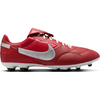 Image 1 of Nike Футболни бутонки Nike Premier 3 Adults Firm Ground Football Boots - Red/White