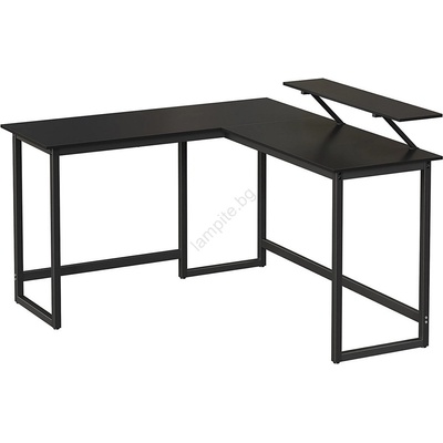 Euziel Ъглово писмено бюро solea, черно (ez0025)