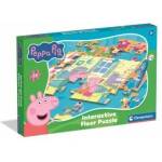 Clementoni -CLE Peppa Pig interactive puzzle mat 16688