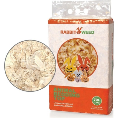 Rabbit&Weed Hrubá TOP hobliny 1,5 kg, 70 l