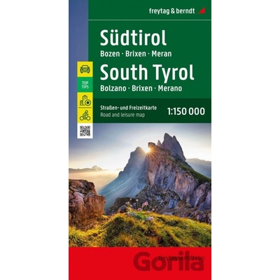 Jižní Tyrolsko 1:150 000 / automapa - freytag&berndt