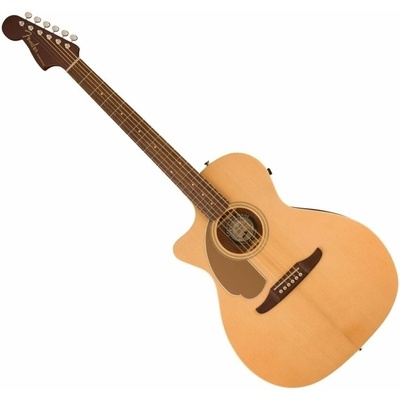 Fender Newporter Player LH Natural Електро-акустична китара Джъмбо