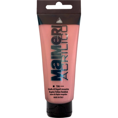 Maimeri Acrilico АКРИЛНА боя Naples Yellow Reddish 106 200 ml 1 бр (M0924106)