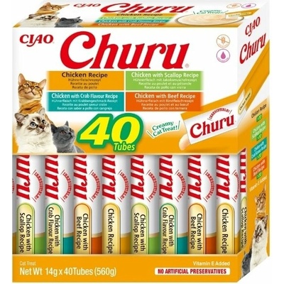 Inaba Churu Cat Snack kurča Multipack 40 x 14 g