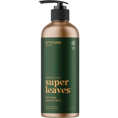 Attitude Super Leaves Hand Soap Petitgrain & Jasmine 473 ml