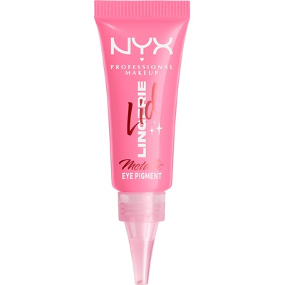 NYX Professional Makeup Lid Lingerie krémové očné tiene 08 Push-Up Pink 6 ml