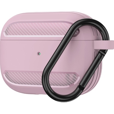 Techsuit Калъф за AirPods 3 - Carbon Silicone - Pink