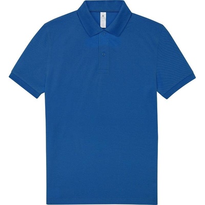 B&C My Polo 210 Piqué polo tričko modré royal