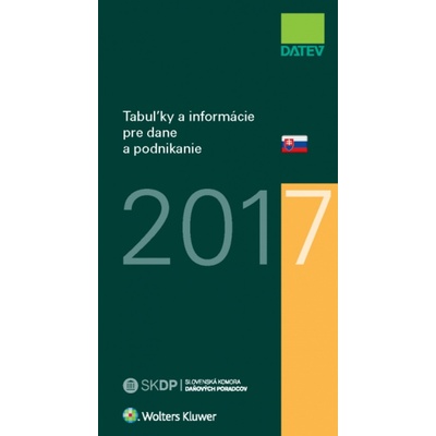 Tabuľky a informácie pre dane a podnikanie 2017