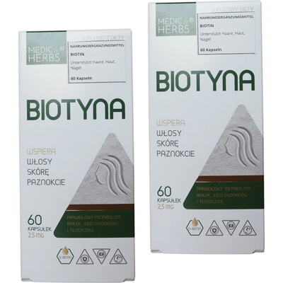 Medica Herbs Biotín 2,5 mg 60 kapsúl
