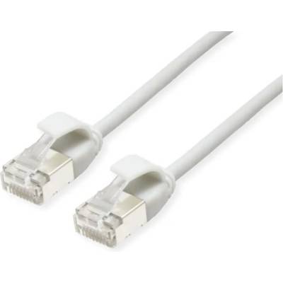 Roline Patch кабел U/FTP CAT6a LSOH, тънък, ултра гъвкав, кабел за центрове за данни, устойчив на издърпване, 2 м, бял 21.15. 1702-100 (21.15.1702-100)