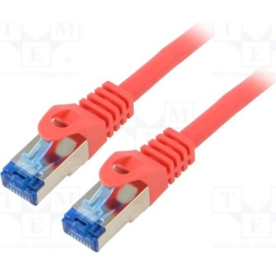 Lanberg PCF6A-10CC-0150-R Patch S/FTP Cat 6a RJ45 vidlice z obou stran lanko CCA