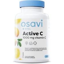 Osavi Active C, 1000 mg Vitamin C, 60 vegan kapslí