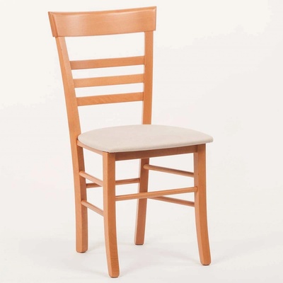 ITTC Stima Siena s čalouněným sedákem Olše / látka Lux béžová 25