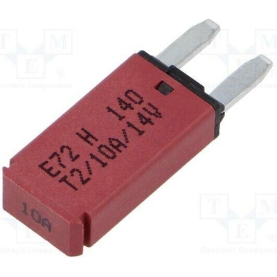 GLOSO 86123 Pojistka: tepelná; automobilová; 10A; 14VDC; 12,45mm; E72