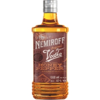Nemiroff Honey Pepper 1 l (čistá fľaša)