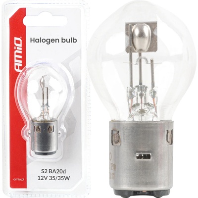 Amio Halogenové žárovky S2 BA20d 12V 35/35W