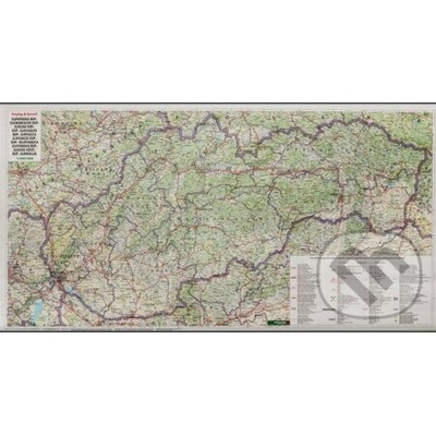 freytag&berndt Slovensko (Nástenná mapa)
