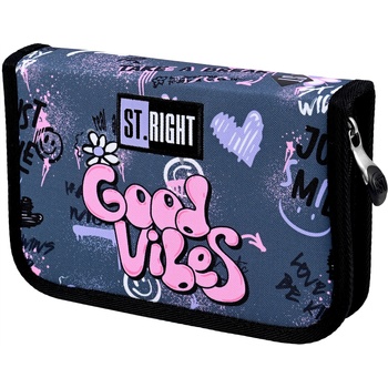 ST.RIGHT Несесер St. Right Good Vibes - С 1 цип и 2 крила (PC03)
