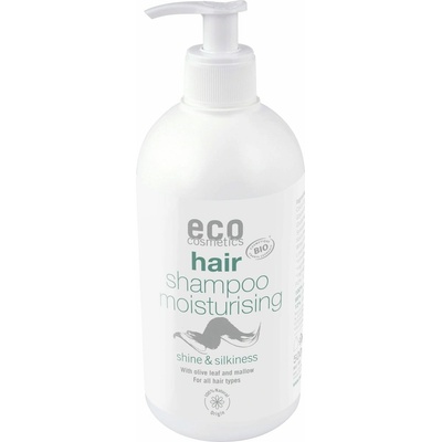 eco cosmetics Ošetrujúci šampón s olivou a slezom 500 ml