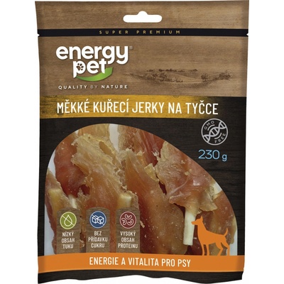 Energy Pet jerky na tyčinke celé kuracie 230 g