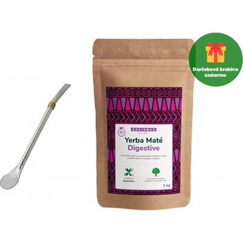 BrainMax Pure Organic Yerba Maté Digestive 1000 g