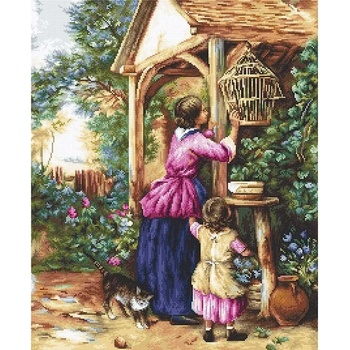 Luca-S Клетка за птици - гоблен със схема g583