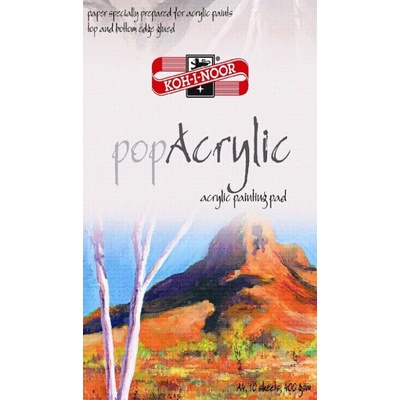KOH-I-NOOR Pop Acrylic Скицник 10 A4 400 g (9920021001SF)