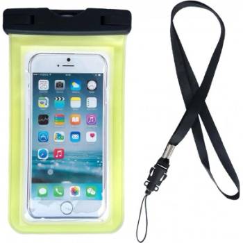 Púzdro MG Swimming Bag vodotesné na mobil 6.7'', žlté