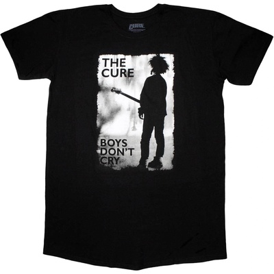 The Cure Boys Don't Cry Black & White Black L Дамски Риза (CUREDRS04LB05)