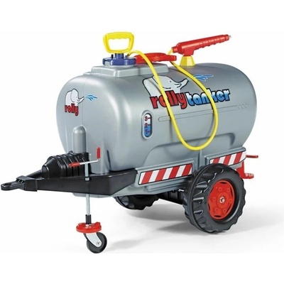 Rolly Toys cisterna tanker s pumpou a stříkačkou - stříbrný