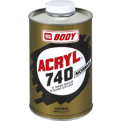 HB Body 740 Acryl thinner normal 500ml
