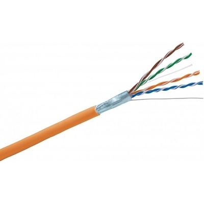 Keline KE300S24LSOH-B2ca cat. 5e FTP (F/UTP) 4x2xAWG24 300 MHz LSOH 500m oranžový
