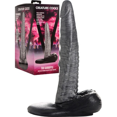 Creature Cocks The Gargoyle Rock Hard Silicone Dildo silikonové dildo 24 x 4,5 cm