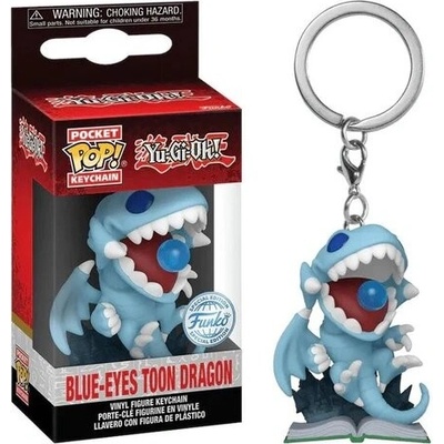Funko POP! Keychain YGO Blue Eyes ToonDragon