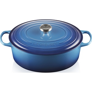 Le Creuset Тава за печене Signature овална 31 см наситено небесносиня (21178312202430)